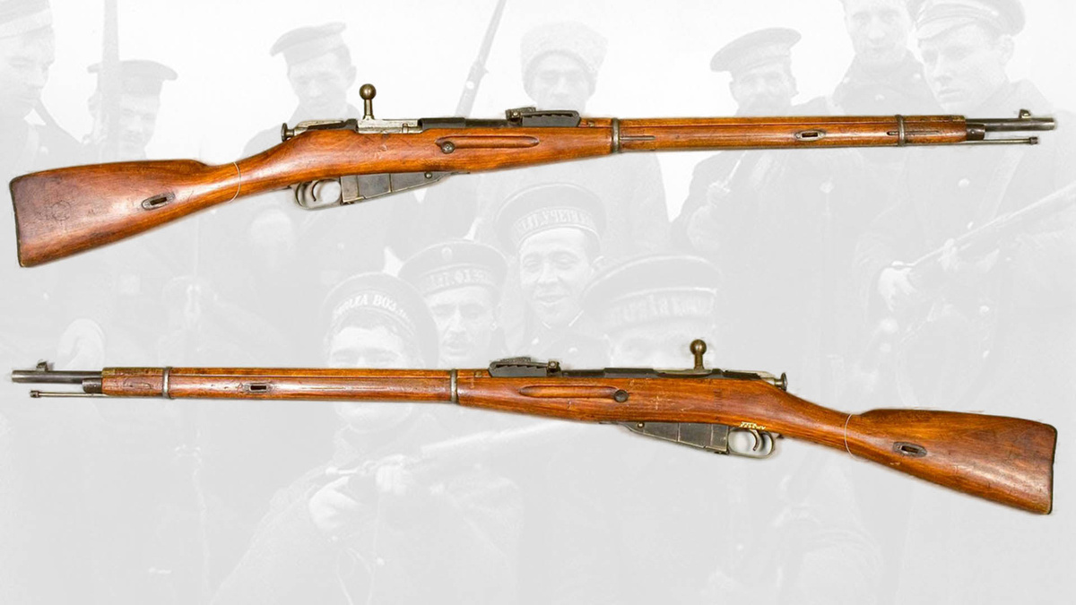 Русская 3-линейная (7,62-мм) винтовка Мосина образца 1891 года
