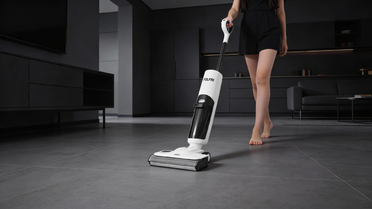 Беспроводной пылесос моющий с сухой уборкой