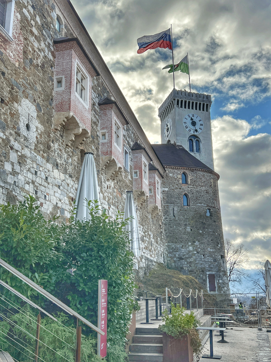 Люблянский град. Фото автора
