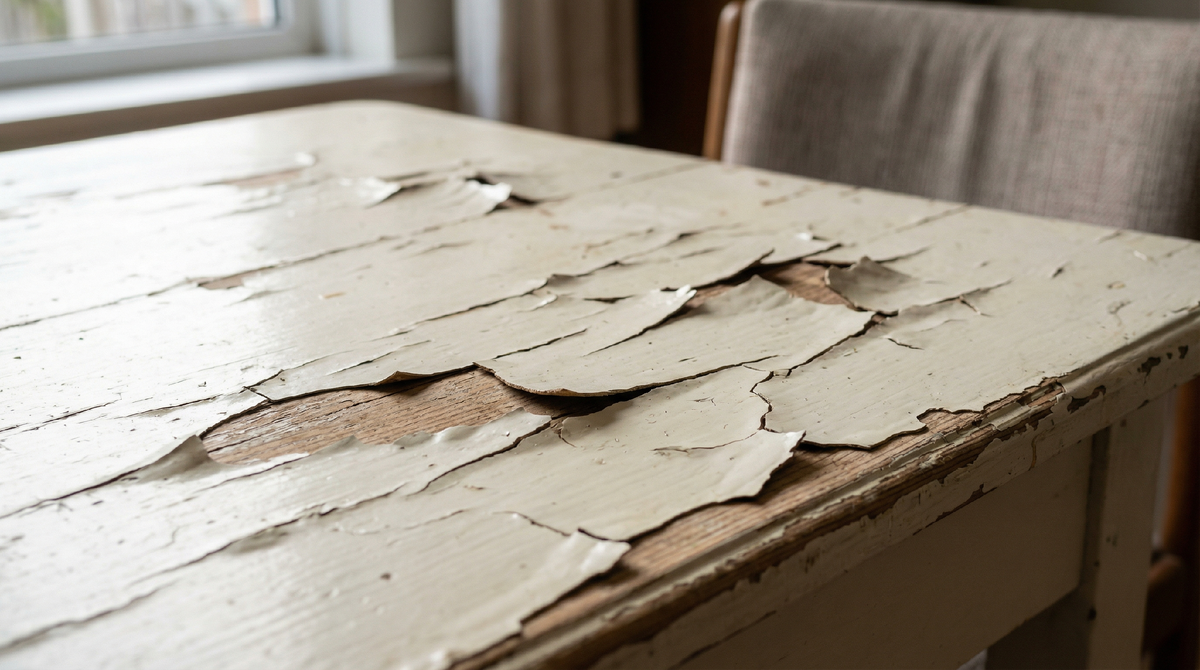 Отслаивание краски