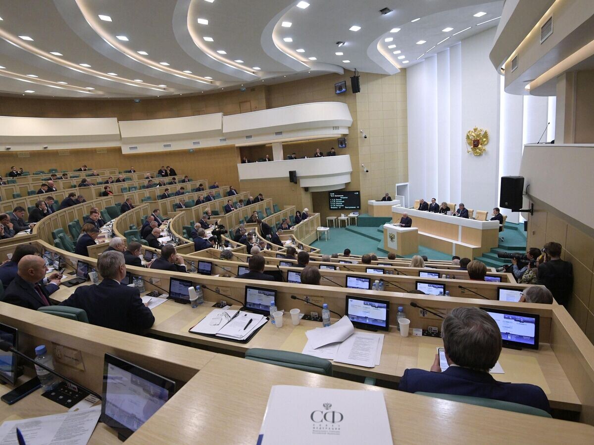   Заседание Совета Федерации РФ | © РИА Новости / Владимир Федоренко