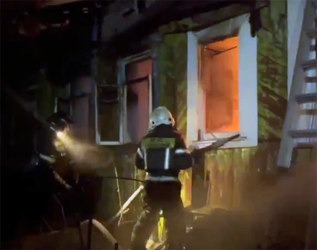 При пожаре в Твери обнаружен труп женщины