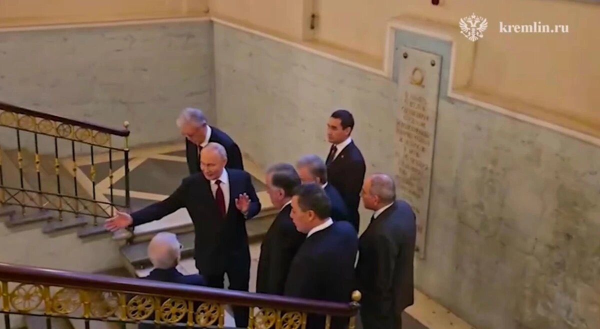    Скриншот видео t.me/news_kremlin