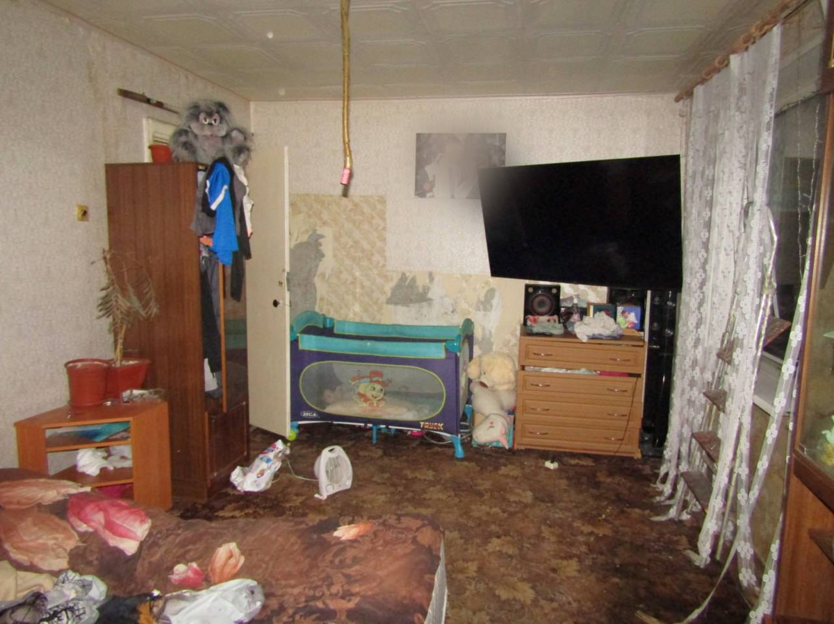 Вот в таких условиях дети 4 дня находились без еды. Фото: Прокуратура Красноярского края.