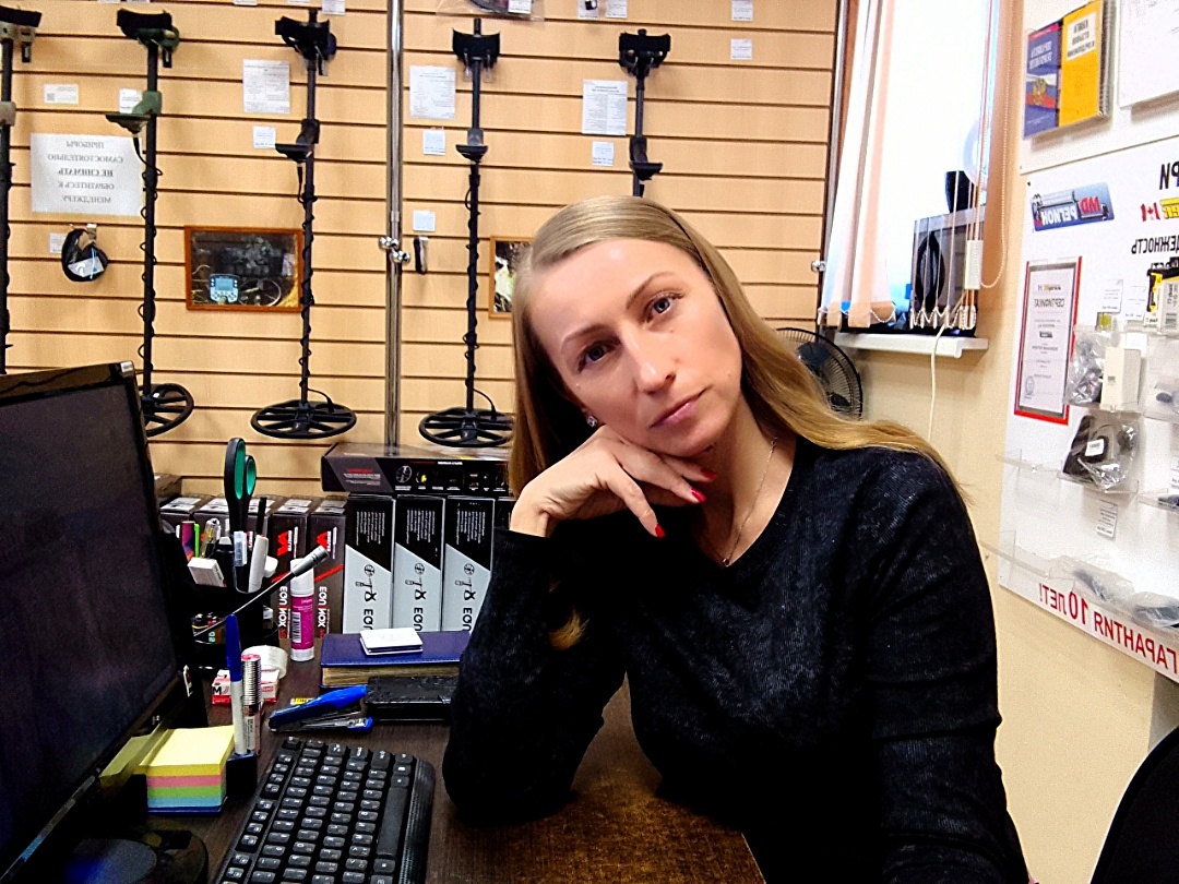 В ожидание покупателей.