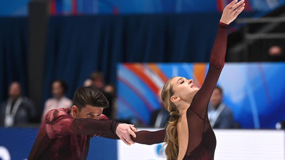 Александра Степанова и Иван Букин. Танцы на льду. Произвольная программа.📷Фото: Дмитрий Лебедев / Коммерсантъ