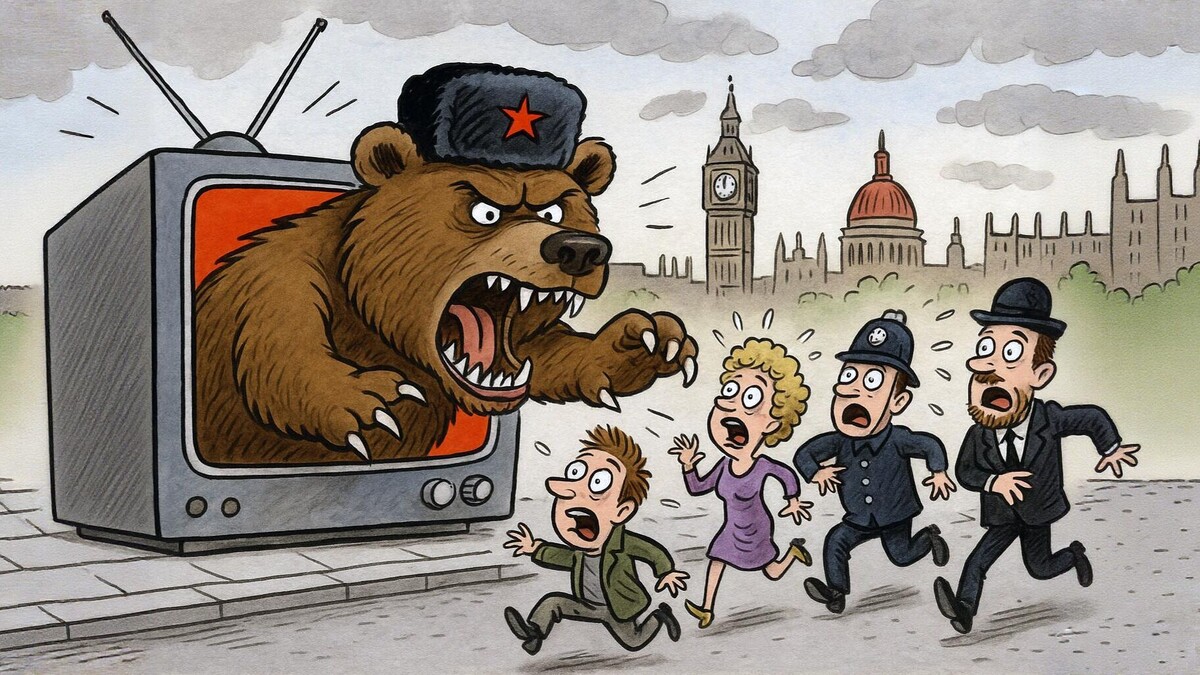 Любимый жанр на британском ТВ:  Русские идут! 