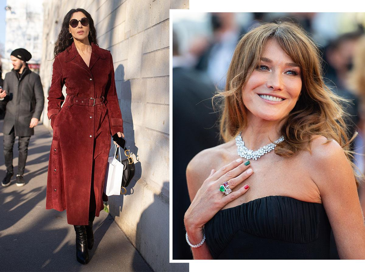 Моника Беллуччи и Карла Бруни (Источник: Соцсети)