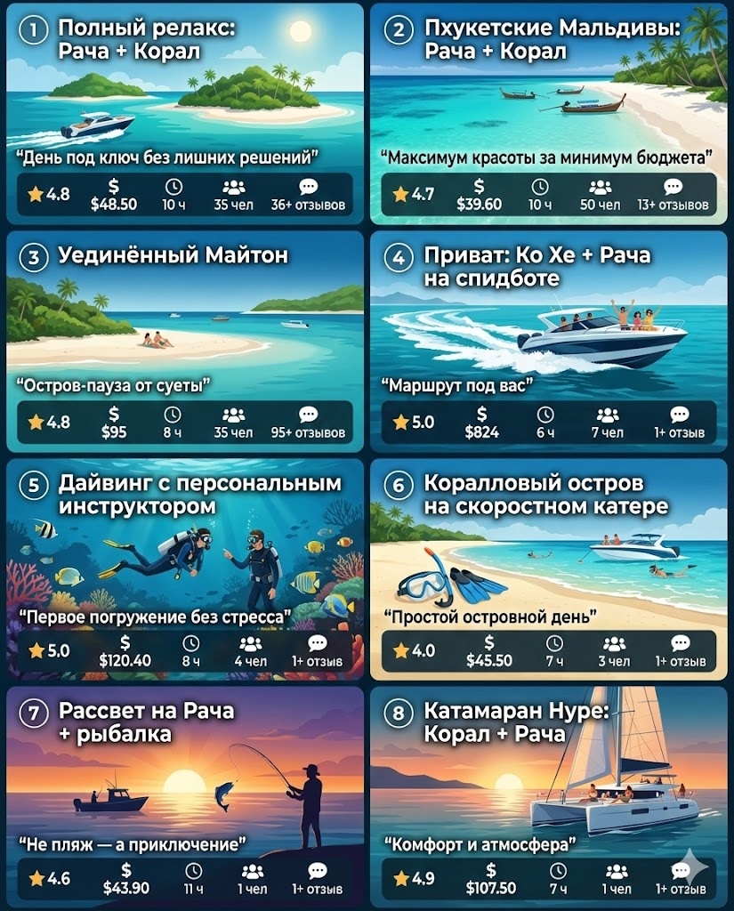 Экскурсии на Пхукете