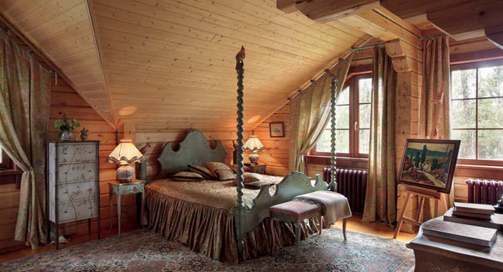 Не деревенский дом по-деревенски в России