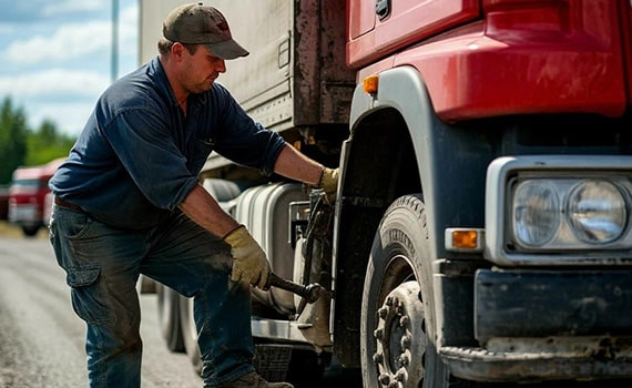 Менять колесо на грузовом автомобиле - задача, с которой может столкнуться каждый водитель-дальнобойщик. Особенно неприятно, когда ситуация происходит в рейсе. Понимание основ этой процедуры позволит избежать непредвиденных задержек и сделать поездки более безопасными. В данной статье мы рассмотрим, как аккуратно и безопасно поменять колесо на грузовике.