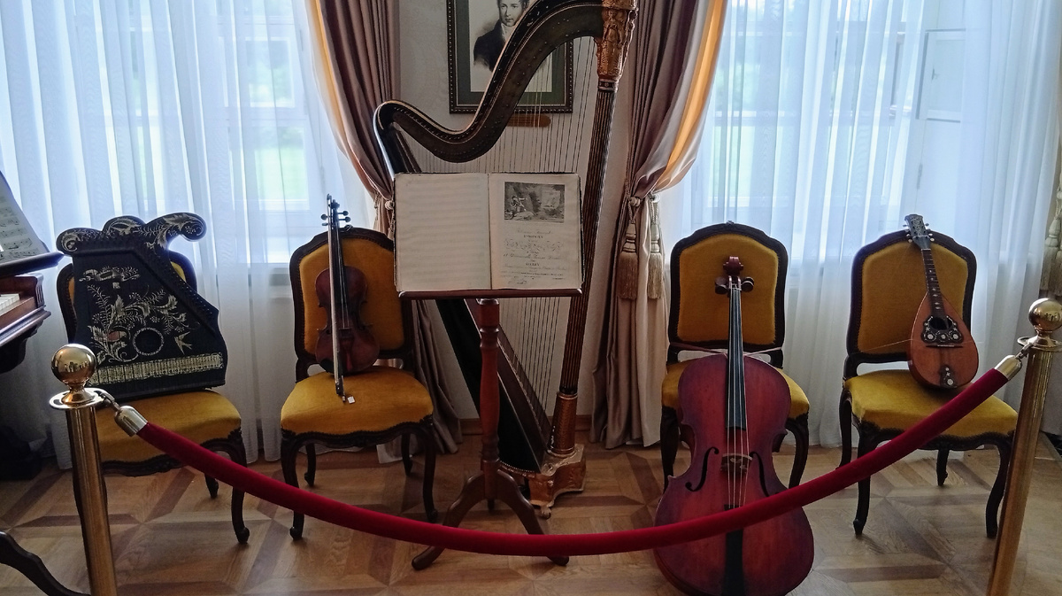 Музыкальный салон. Фото из личного архива автора.