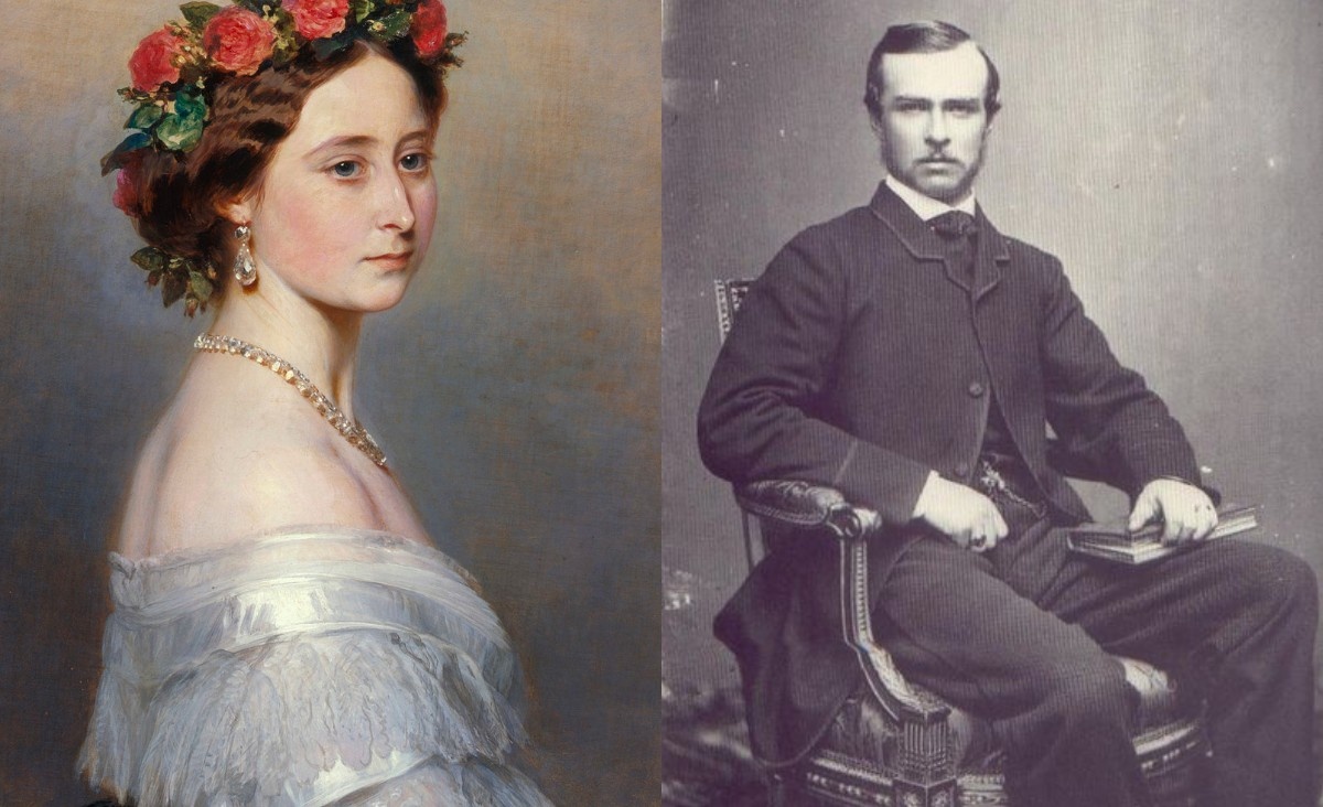 Алиса Великобританская и Людвиг Гессенский