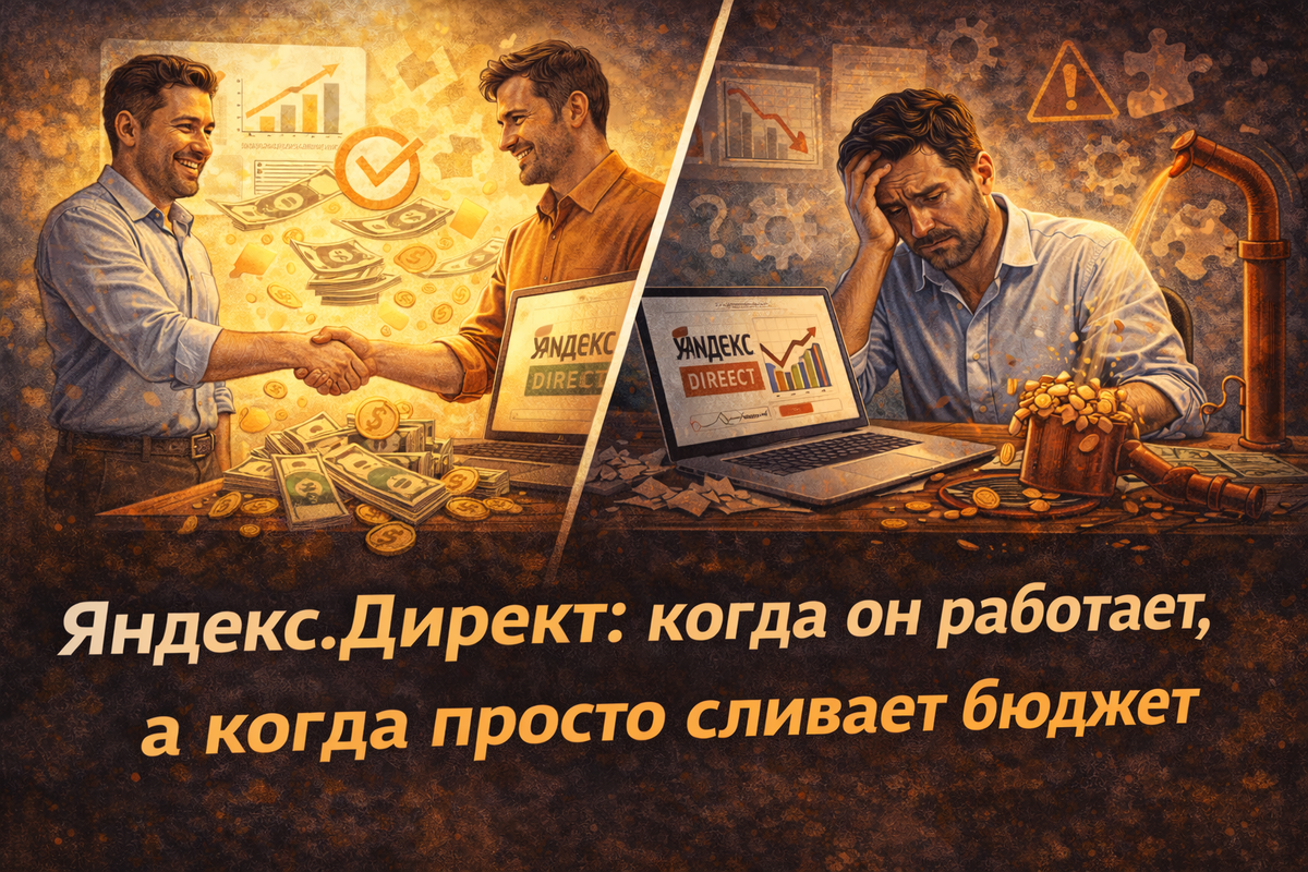 Если внутри порядок — Директ масштабирует рост. Если внутри хаос — Директ делает его дороже.