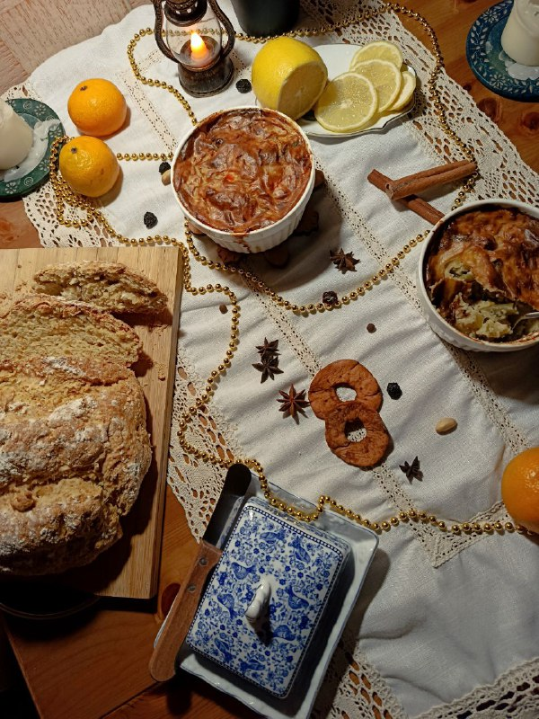 Фото автора. Запеканки и ирландский хлеб