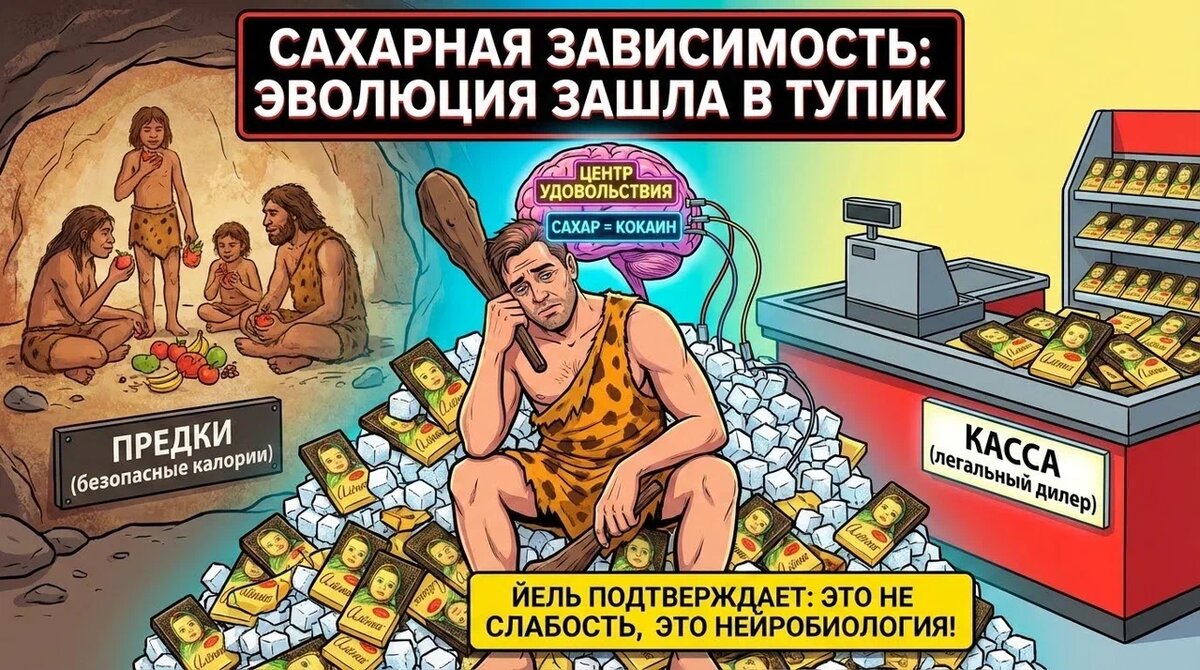 Сахарная зависимость: Эволюция зашла в тупик