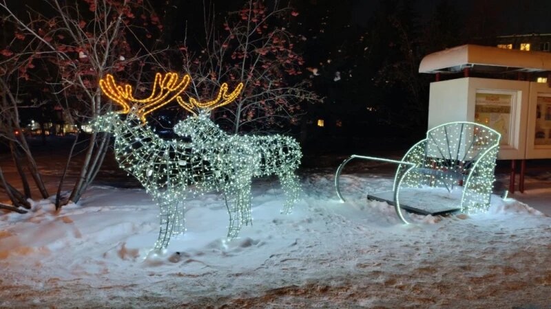     Новогодний Барнаул. Пресс-служба мэрии Барнаула