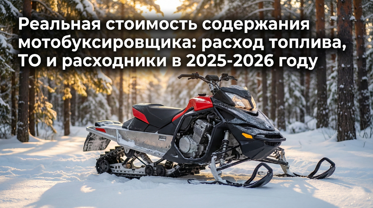 Стоимость содержания мотособаки в 2025-2026 году
