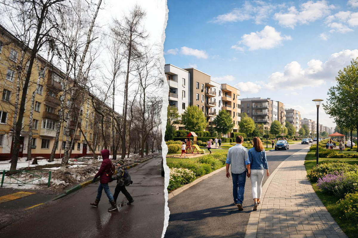 Восстановление территорий