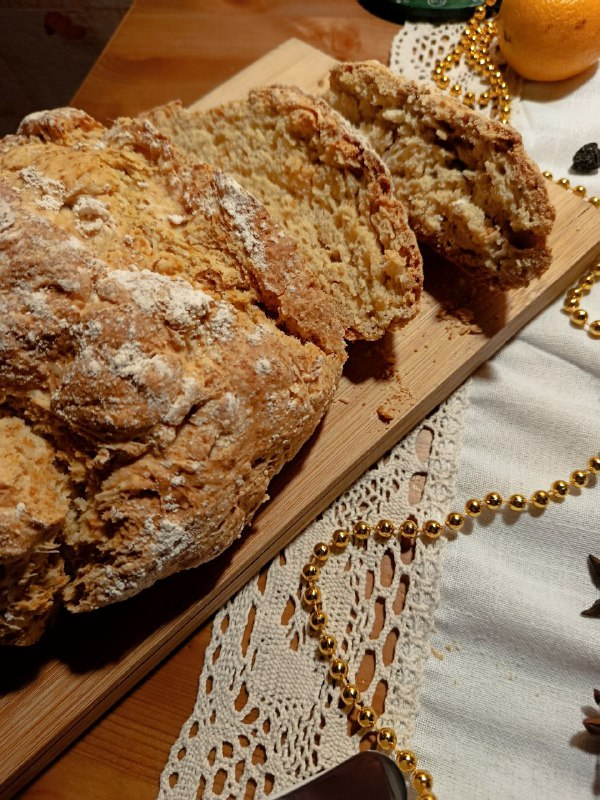 Ирландский содовый хлеб. Фото автора