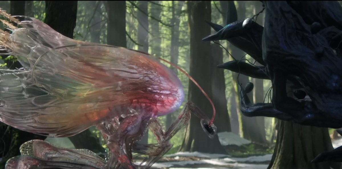 Пришелец-садовник в мифологии Apple TV имеет наименование Apex Alien. 