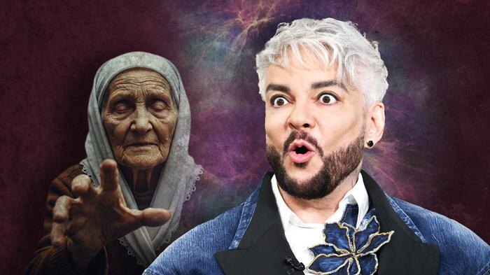 Филипп Киркоров рассказал о встрече с Вангой в детстве и её пророчестве. Коллаж © Life.ru Фото © ТАСС / Артём Геодакян, © Nano Banana AI