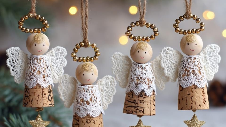 Новогодние украшения из пробок: 30 оригинальных идей