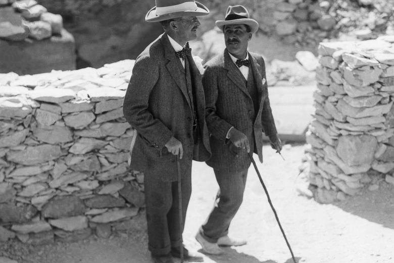 Лорд Карнарвон и Говард Картер.