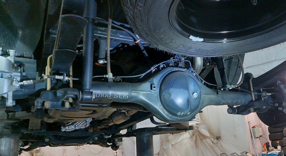 Днище пикапа HuangHai N7