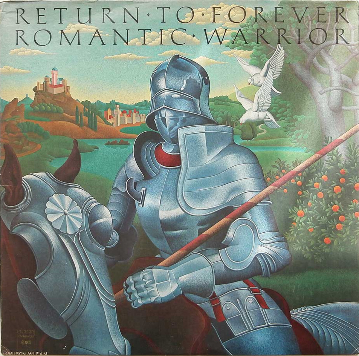 Обложка альбома Return to Forever - "Romantic Warrior"