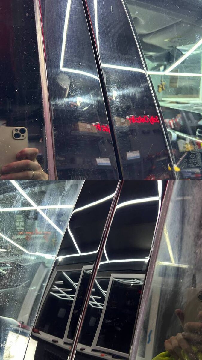 Как выглядит кузов через 2 года и как после восстановительной полировки