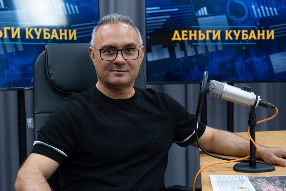    Александр Полиди в студии радио "КП"-Кубань" Иван ДРУЗЯКИН