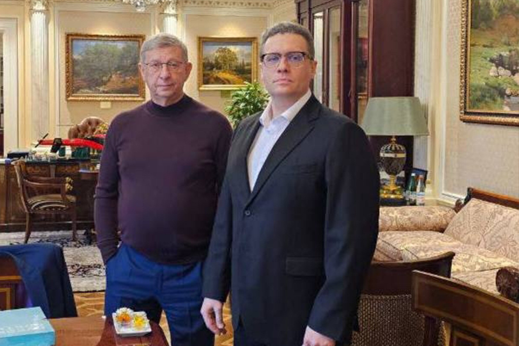    Губернатор встретился с основателем АФК "Система" Владимиром Евтушенковым.