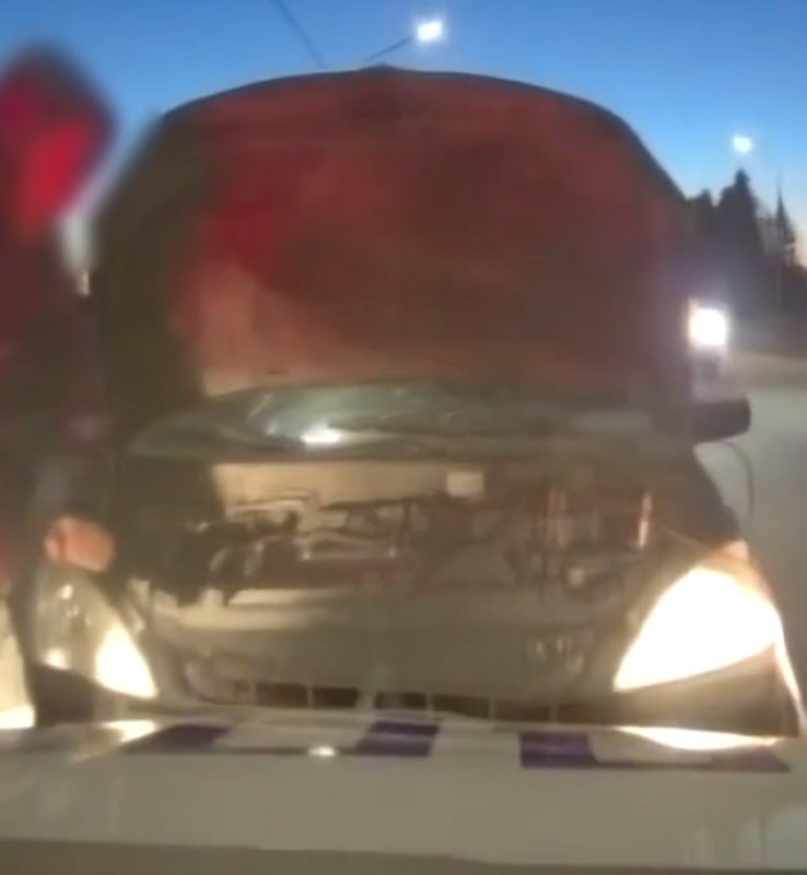 Скрин видео помощь на дороге сотрудниками ДПС