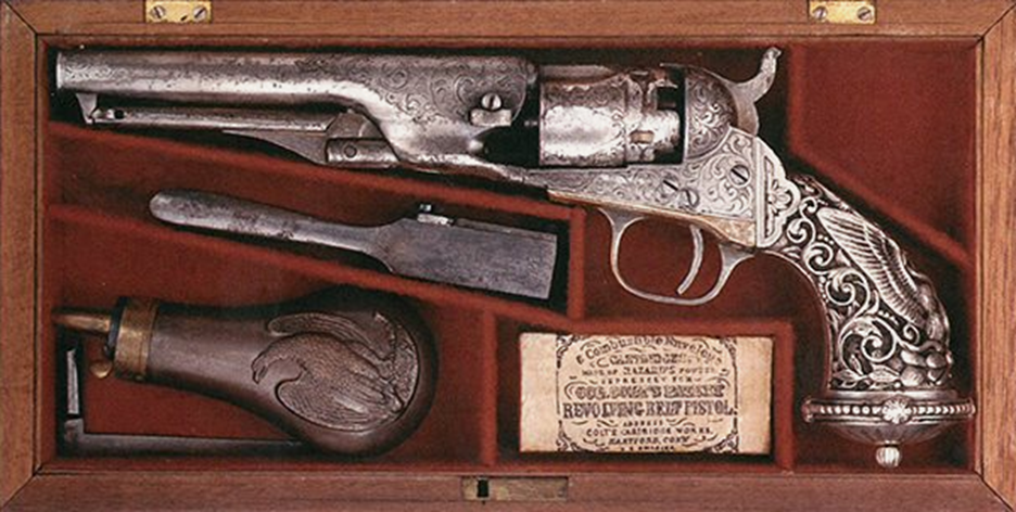 Colt Police обр. 1862 г c аксессуарами