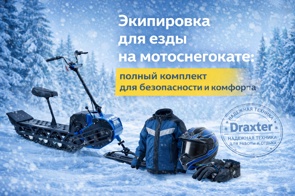 Мотоснегокат Draxter, Станкопромгрупп
