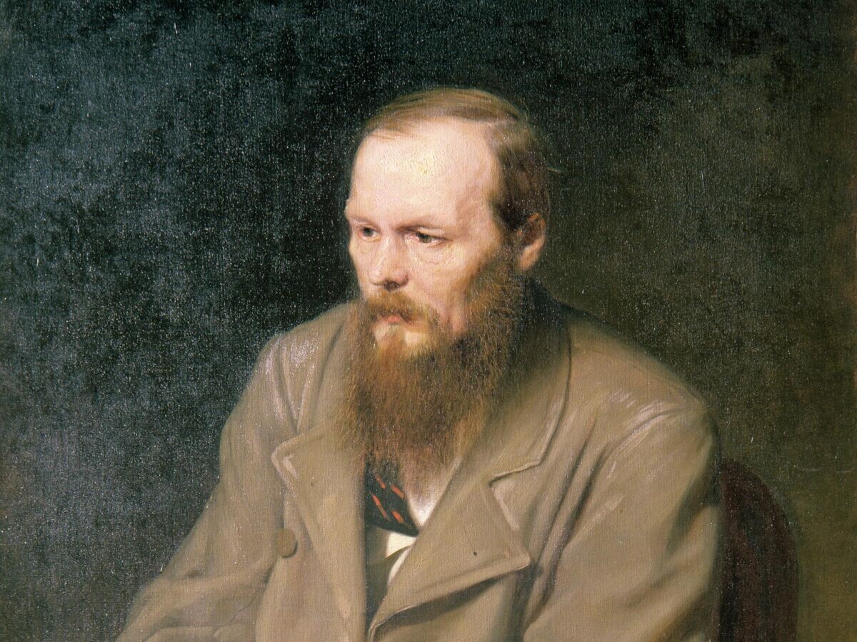   Репродукция картины Василия Перова "Портрет Достоевского" | © РИА Новости / Алексей Свердлов