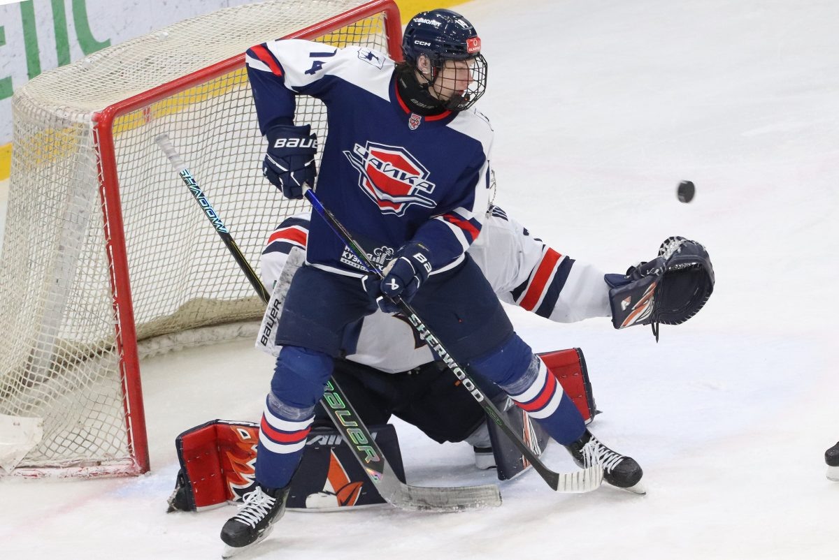    17-летний Владислав Мишин оформил свой первый дубль в Молодёжной хоккейной лиге