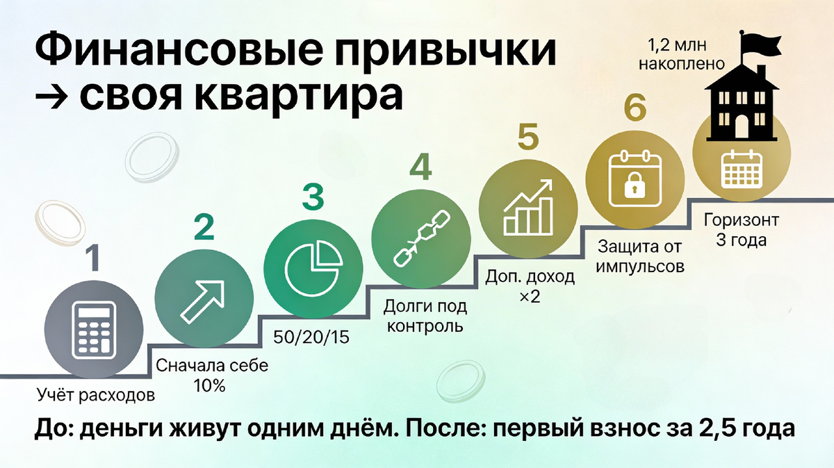 как накопить на квартиру,как накопить на первый взнос,накопить на жилье с нуля,как откладывать деньги на квартиру,как планировать накопления

