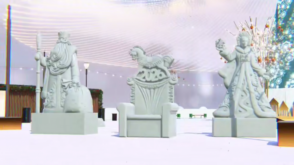    Скриншот видео из телеграм-канала администрации Челябинска