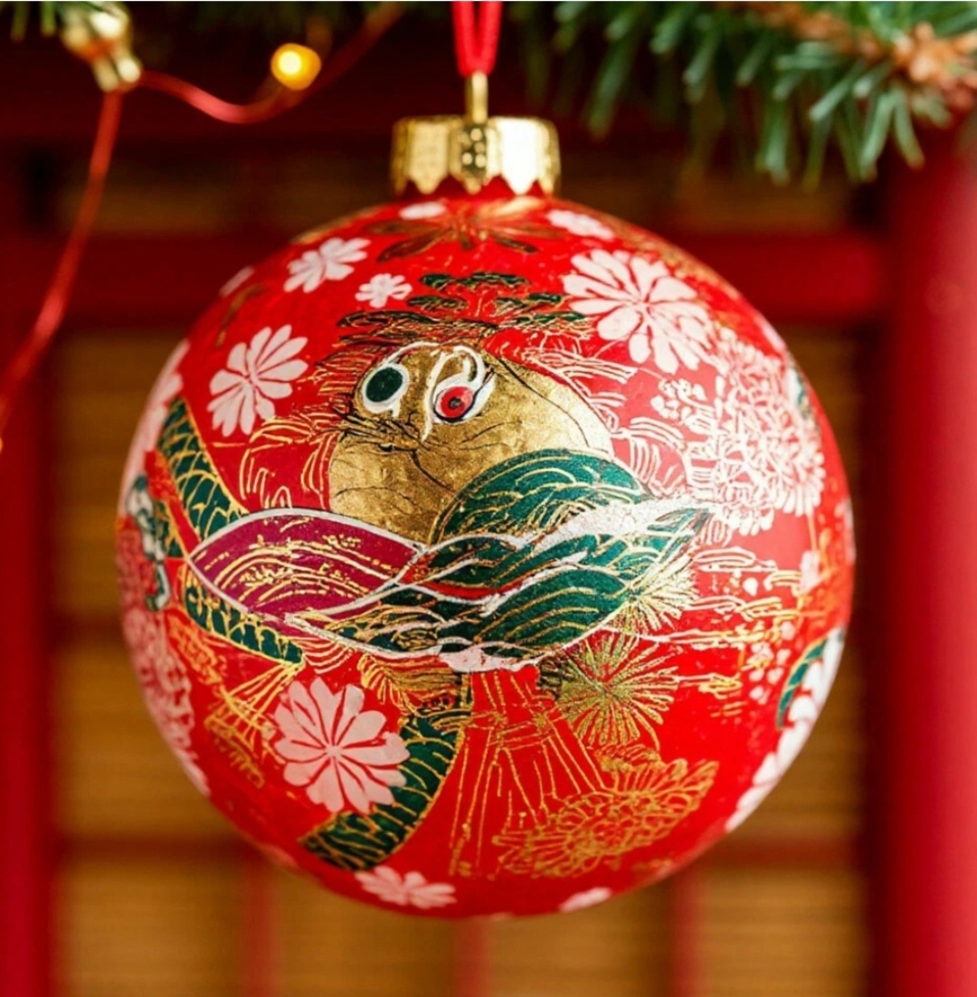Японское новогоднее украшение, фото автора.