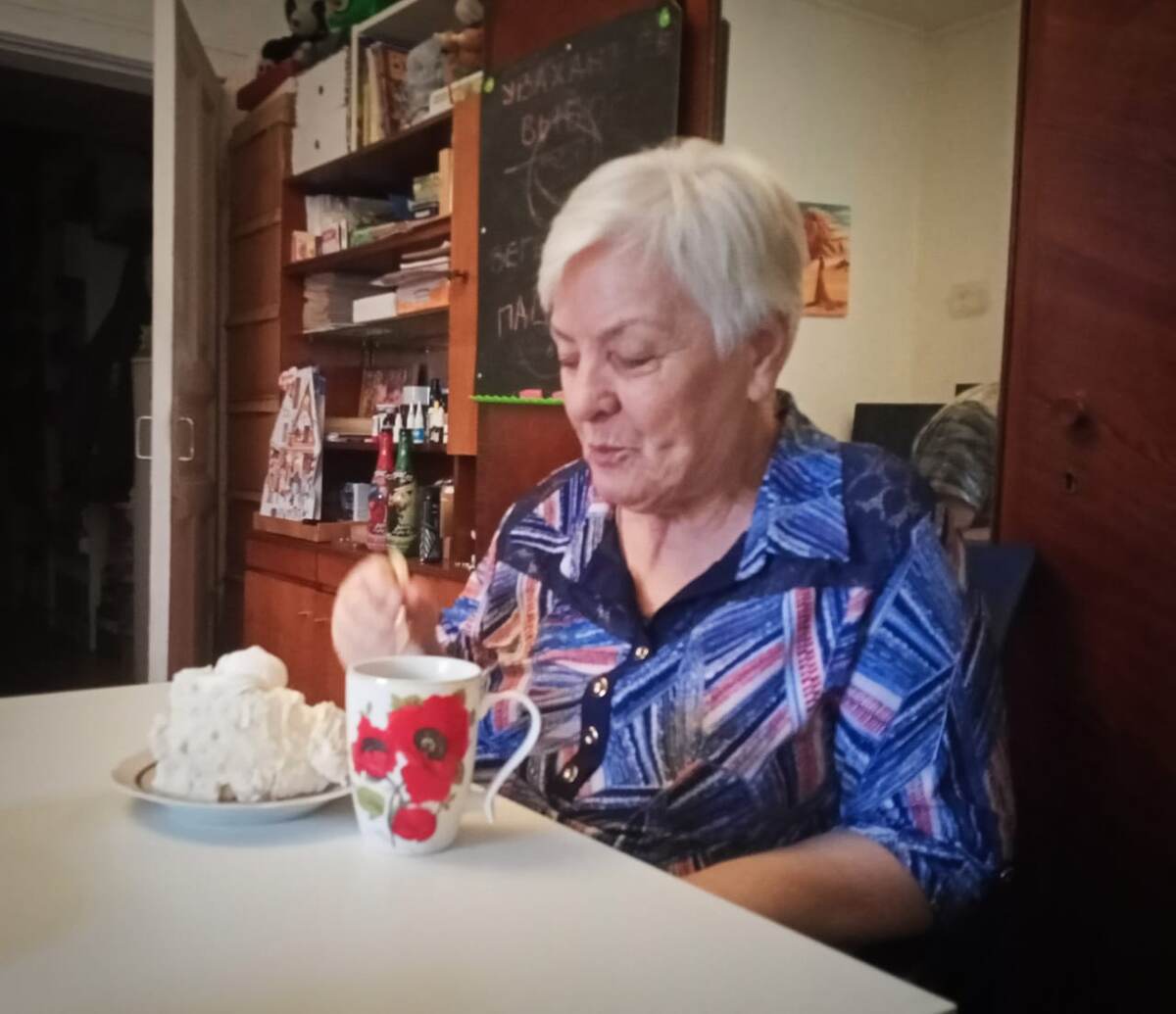 Нина Никитична, мама Андрея, бабушка Гриши.