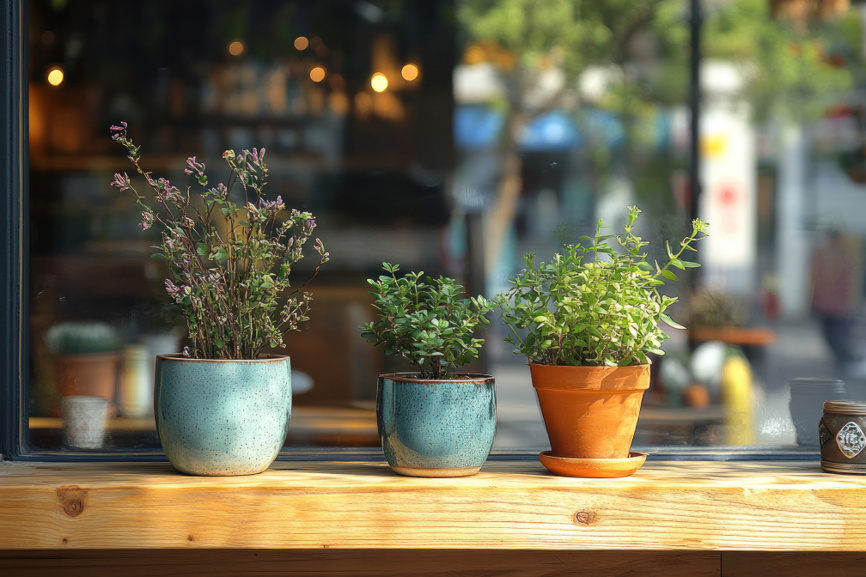 Ароматные травы на подоконнике