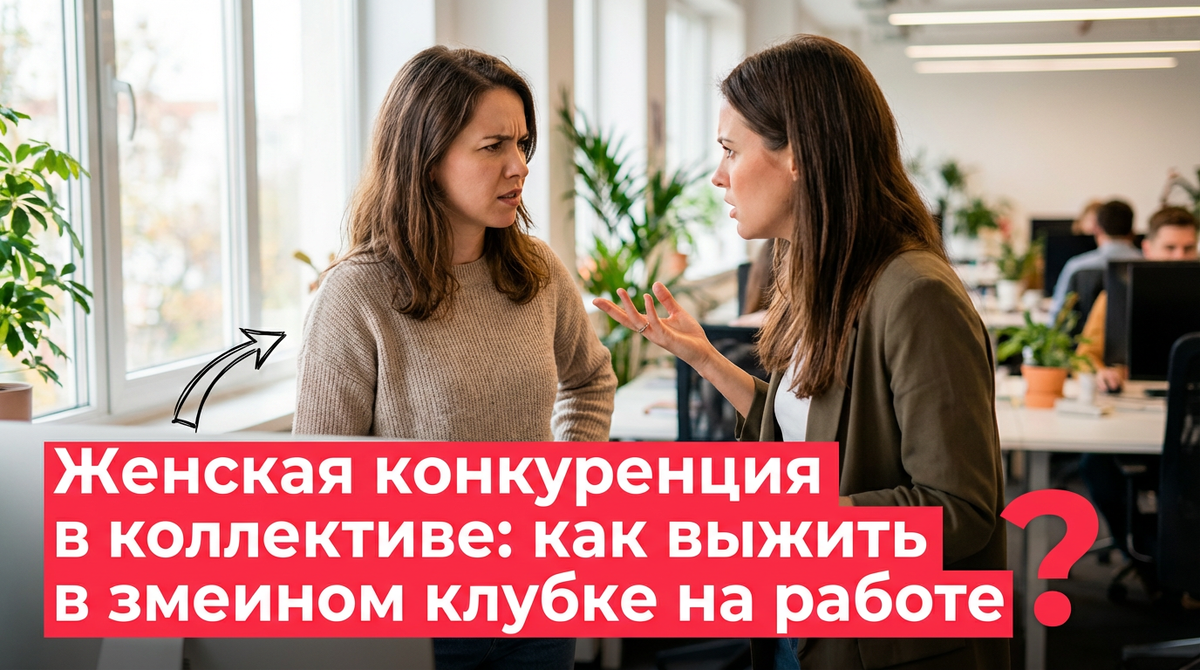 Женская конкуренция в коллективе: как выжить в змеином клубке на работе