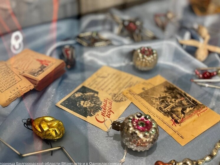     Белгородцев пригласили на выставку о новогодних традициях прошлого века, фото: t.me/belregion_ru