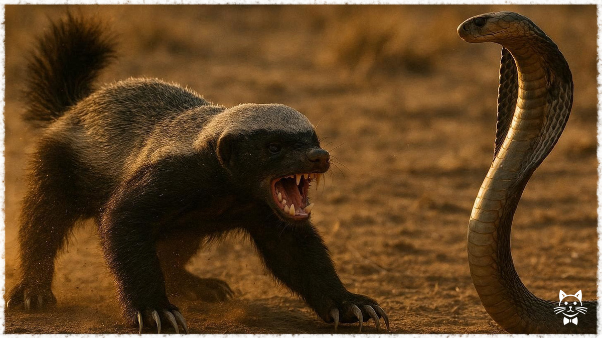 Медоед и кобра