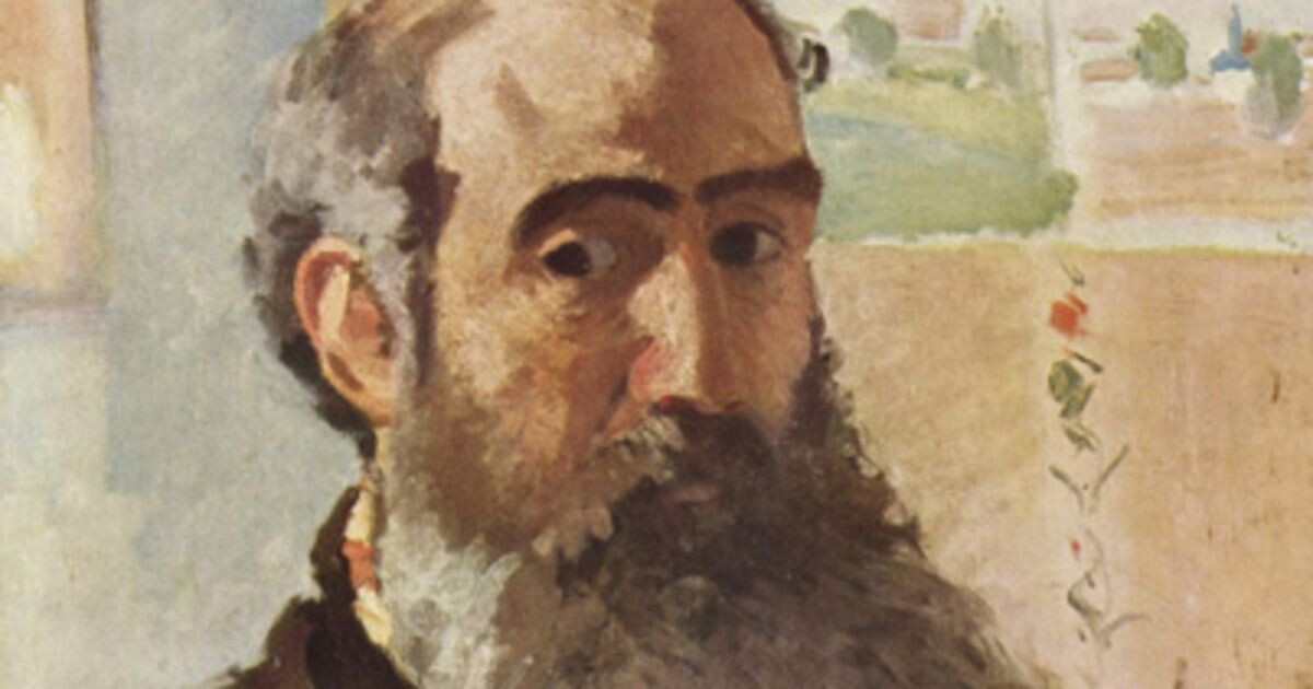 Автопортрет - Камиль Писсарро. 1873. 56х46 см