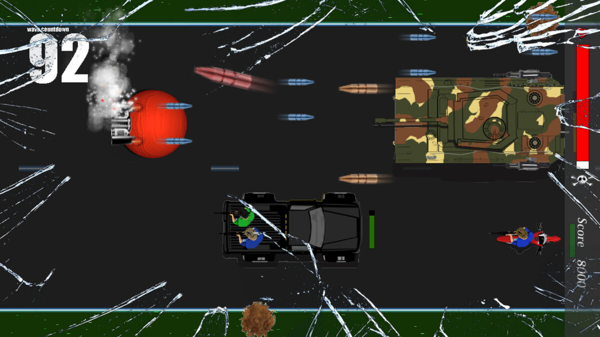    Галерея игры Slightly Overweight Superhero and the seven levels of death