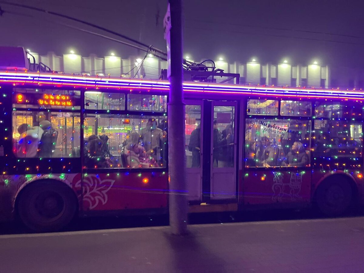 Садитесь, и поехали Новый год встречать! Фото С. Спижевой