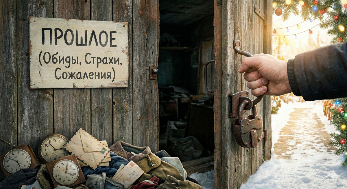 Перед Новым годом важно закрыть не год — а одну дверь